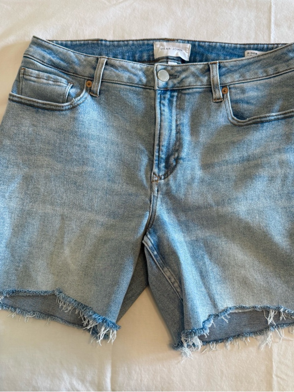 Dear John Light Blue Denim Jeans - Aiden Slim Girlfriend size 30